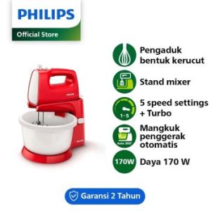 Philips | Stand Mixer Merah