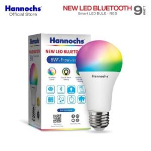 Hannochs Smart LED Bulb Bluetooth RGB 9W
