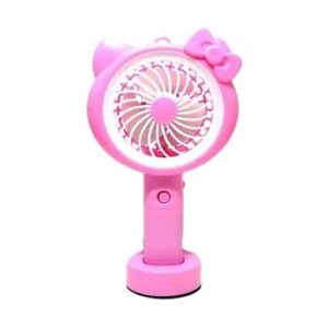 Kipas Angin Tangan Karakter + Lampu LED