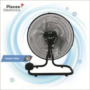 Pisces Metal Floor & Wall Fan