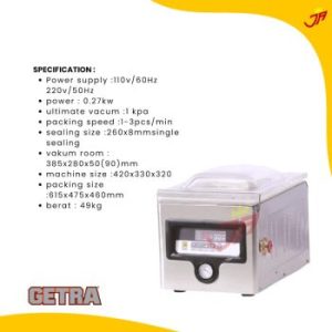 Getra Portable Vacuum Packaging