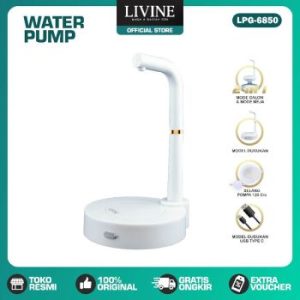 LIVINE Pompa Air Galon Meja 2 in 1
