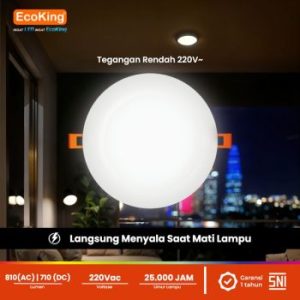 EcoKing LED DiGi Emergency Panel Light 9W