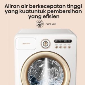 Hisense | Mesin Cuci Front Loading + Pengering 10.5kg Roman Holiday