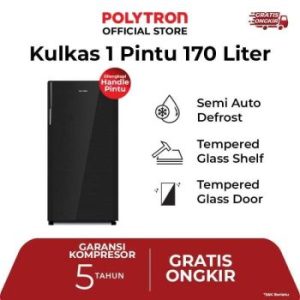 Polytron | Kulkas 1 Pintu Belleza 170 Liter