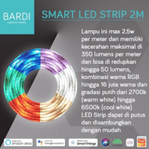 BARDI | LED Strip RGBWW Non Flowing 2M