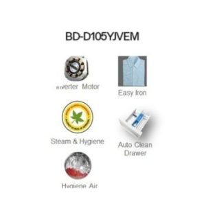 Hitachi | Front Loading 10.5kg / 7kg