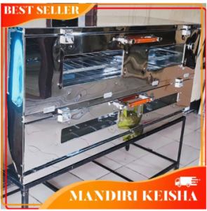 Oven Gas Otomatis Stainless 150x55x70