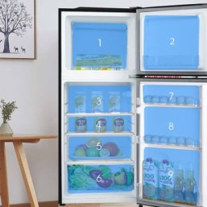 Changhong | Kulkas Dua Pintu Microfrost 122L