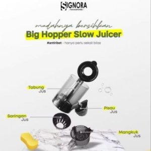 Signora Big Hopper Slow Juicer