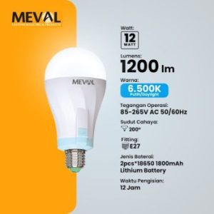 MEVAL LED MagicBulb Rechargeable Battery