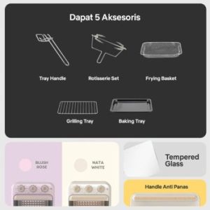 Oxone Retro Air Fryer & Oven