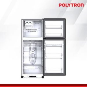 Polytron Kulkas 2 Pintu Metallic 210 liter