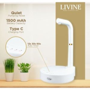 LIVINE Pompa Air Galon Meja 2 in 1