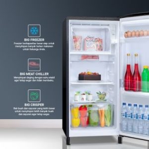 Sanken | Kulkas 1 Pintu