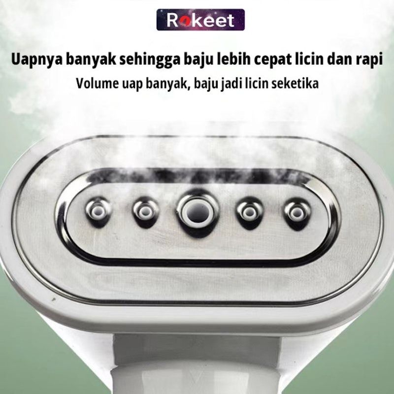 Rokeet Setrika Uap Portabel