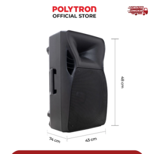 POLYTRON Professional Portable Bluetooth Karaoke Speaker