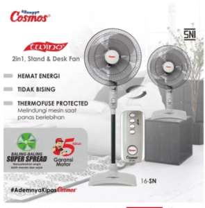Cosmos Kipas Angin 2 in1 (Stand & Desk)