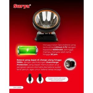 Surya Lighting Senter Kepala