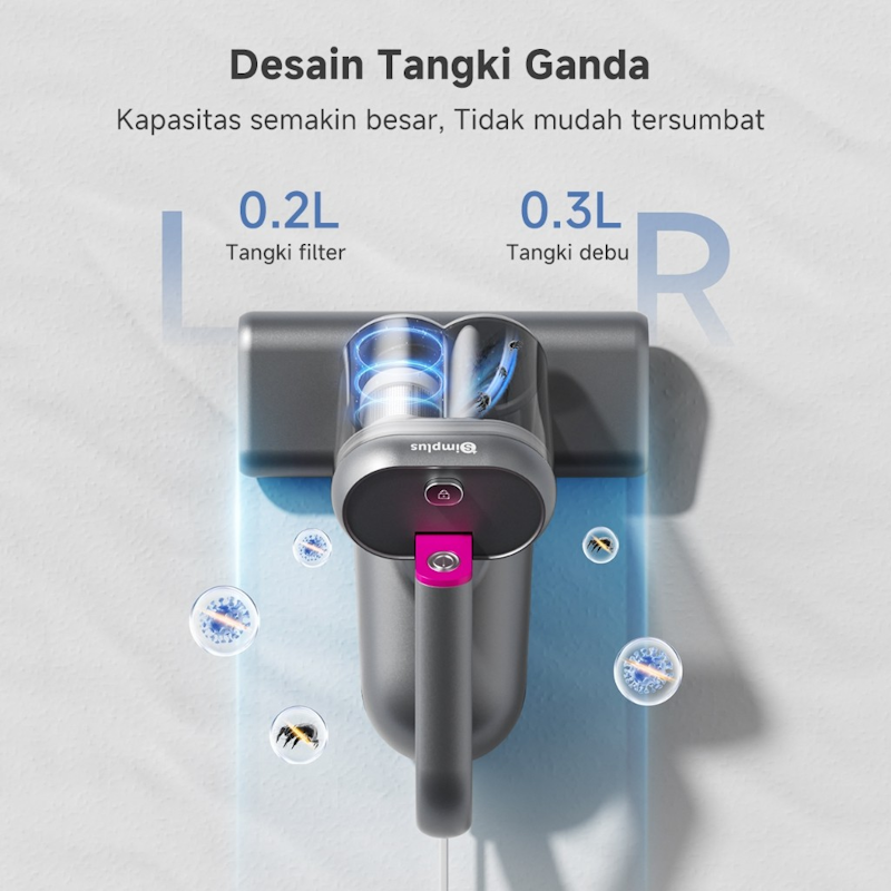 Simplus Dust Mite Vacuum Cleaner Model 006