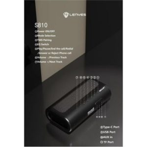 LENYES 80W Bombass Speaker