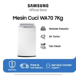 Samsung | 7 kg Laundry Top-load Washer Wobble™ Technology