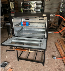 Oven Gas Galvanis Colour Bond Doff 2 Api 120x55x70