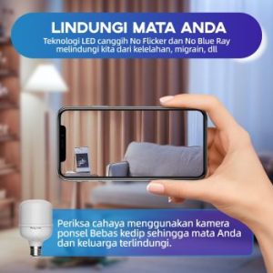 Rong River LED Bohlam Cahaya Putih 18 Watt