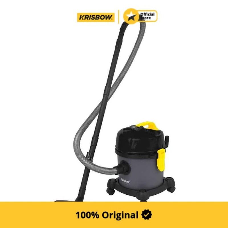 Krisbow® | Wet & Dry Vacuum Cleaner 12L 1000 watt