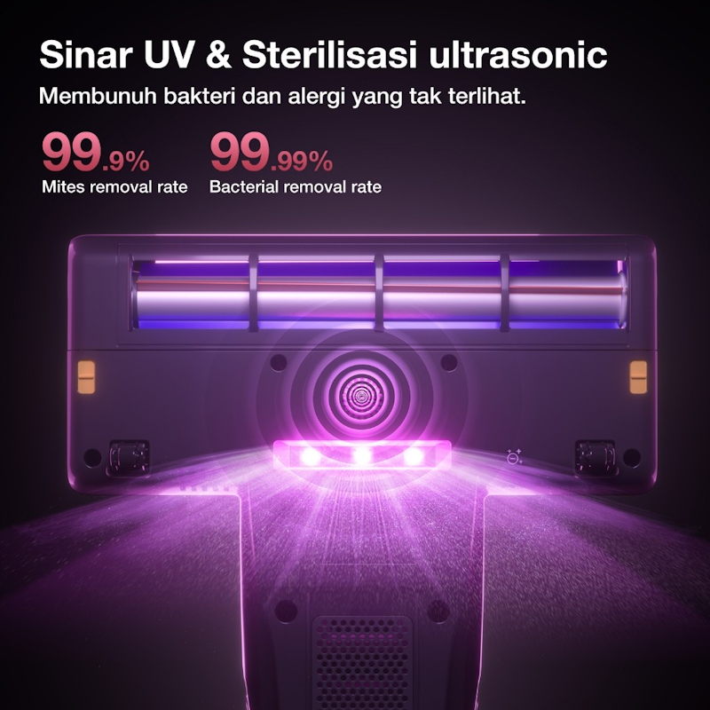 Jimmy Ultrasonic UV Dust Mite Vacuum Cleaner