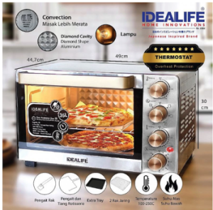 IDEALIFE Oven Pemanggang 35L