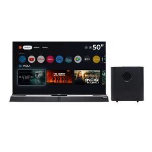 Polytron 4K UHD Smart Cinemax Soundbar Google TV 50 Inch