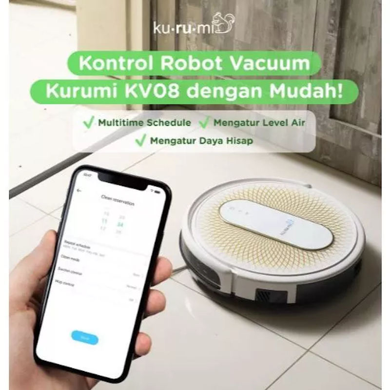 Kurumi Robot Vacuum Cleaner