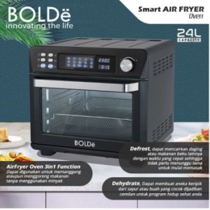 BOLDe Super Smart Air Fryer Oven Black Diamond