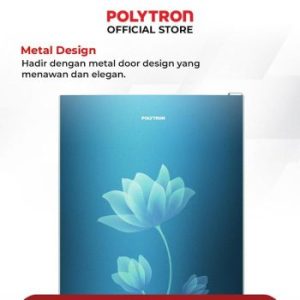 Polytron | Kulkas 1 Pintu Metallic 150 Liter